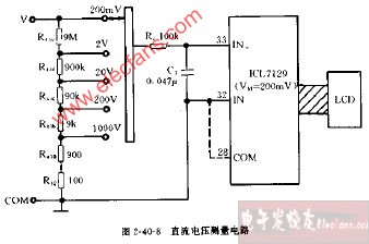 DT930F型<b class='flag-5'>直流电压</b>测量<b class='flag-5'>电路图</b>