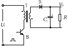 <b class='flag-5'>反</b><b class='flag-5'>激</b><b class='flag-5'>式</b><b class='flag-5'>變換器</b>原理電路圖