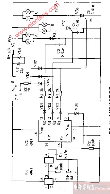 彩虹<b class='flag-5'>吸頂燈</b><b class='flag-5'>電路圖</b>