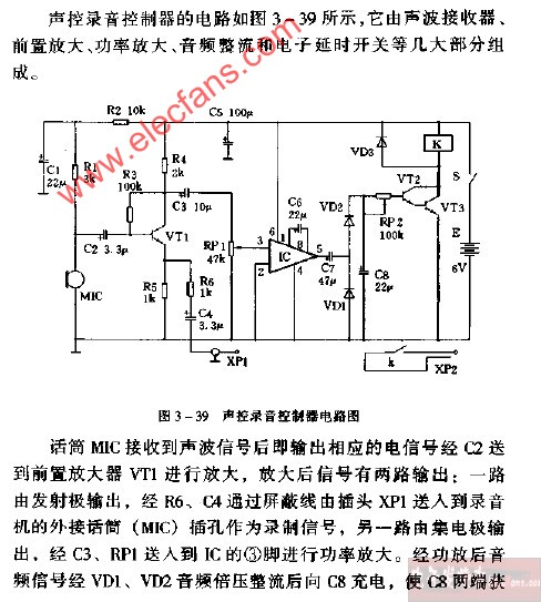 聲控<b class='flag-5'>錄音</b>控制器<b class='flag-5'>電路圖</b>