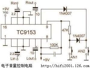 电子音量控制电路