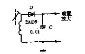 二极管用作收音机半波检波