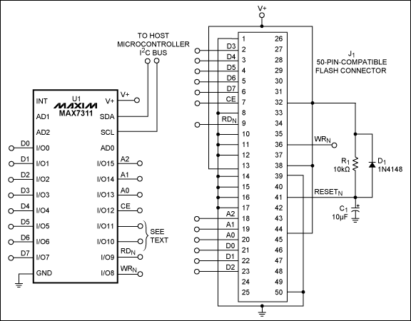 I2C Interface Connects Compact