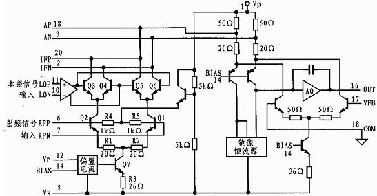 AD831的工作原理及內(nèi)部電路框圖