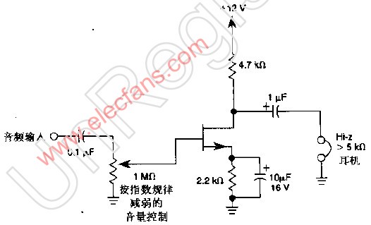 結型場效應<b class='flag-5'>管</b><b class='flag-5'>耳機</b><b class='flag-5'>放大器</b>