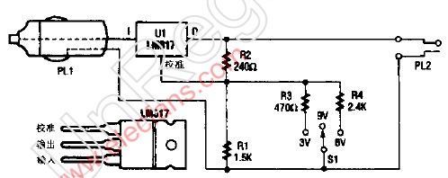 汽車直流工作設備的電源適配器