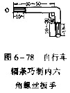 自行車輻條巧制內<b class='flag-5'>六角</b>扳手