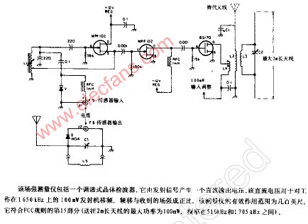 远程场强测量仪