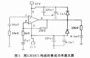 <b>集成功率放大器件</b>或分立元件放大电路的比较