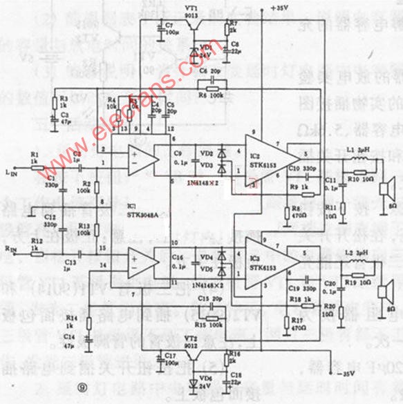 2×100<b class='flag-5'>W</b><b class='flag-5'>高保真</b>雙<b class='flag-5'>聲道</b><b class='flag-5'>功率放大器</b>