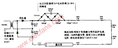 激光電源和啟動電路