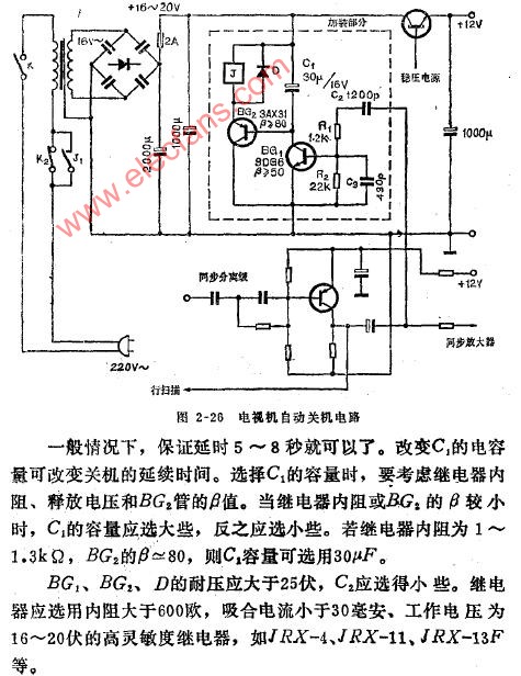 索尼/海信/長電視<b class='flag-5'>機(jī)</b><b class='flag-5'>自動(dòng)關(guān)機(jī)電路</b>