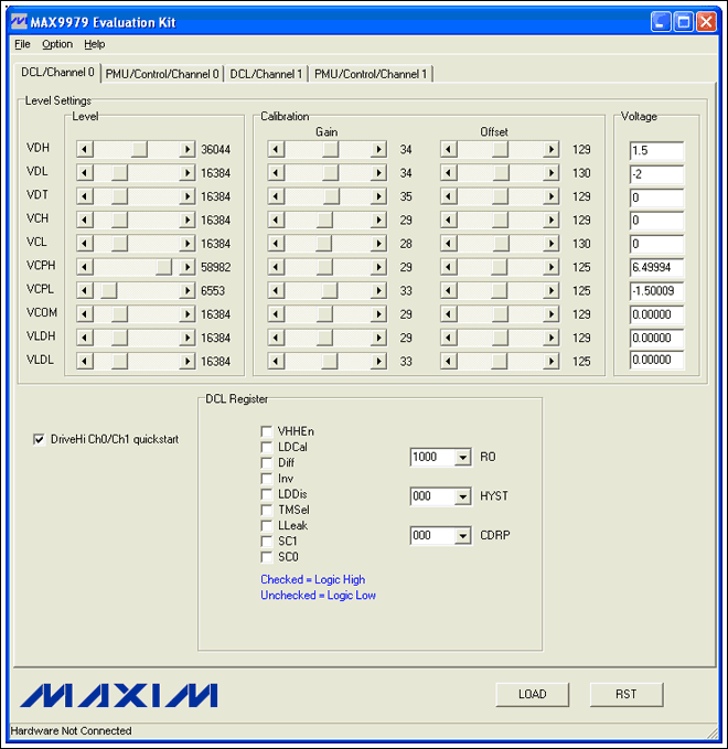 How to Calibrate the MAX9979 P