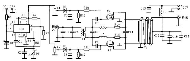 2-<b class='flag-5'>50</b>Mhz<b class='flag-5'>放大器</b><b class='flag-5'>電路圖</b>