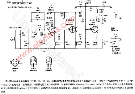 6.5MHz变频振荡器