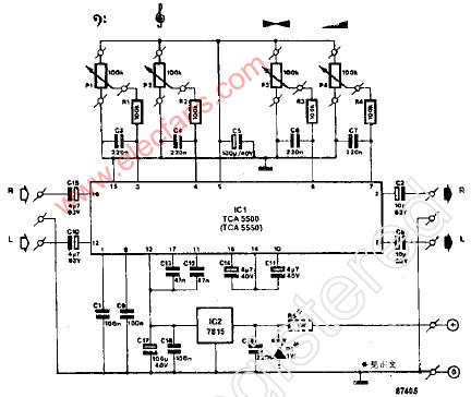 <b class='flag-5'>具有</b><b class='flag-5'>音调控制</b>的单片机<b class='flag-5'>立体声</b><b class='flag-5'>前置放大器</b>