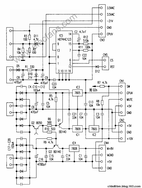 爱多730BK型VCD机电路图及维修案例
