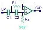 <b class='flag-5'>高通滤波器</b><b class='flag-5'>电路</b> (High-pass filter)