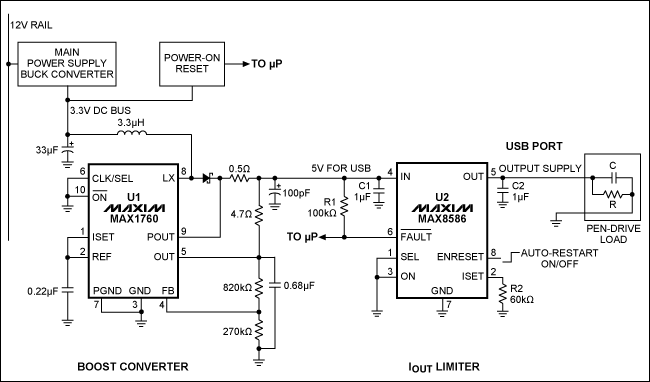 在插入时可以防止<b class='flag-5'>USB</b><b class='flag-5'>电流过</b>冲的简单电路