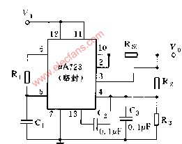 A723的典型应用电路