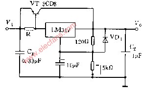 <b class='flag-5'>LM317</b>扩展电<b class='flag-5'>流电路</b>