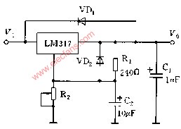 LM317的基本应用电路