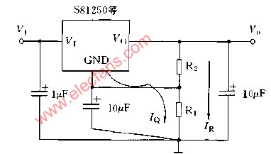 输出电压可调电路