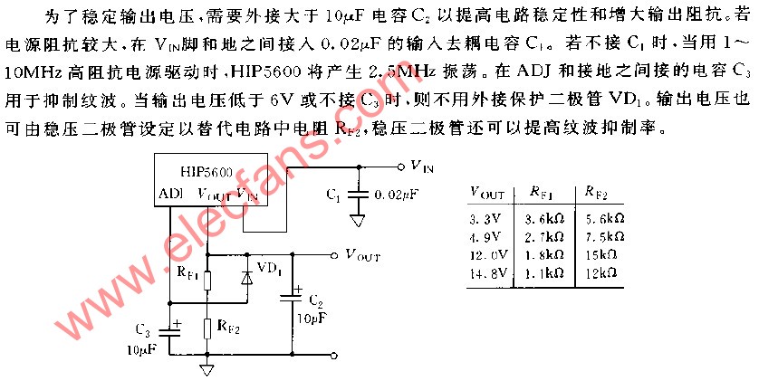 HIP5600应用电路