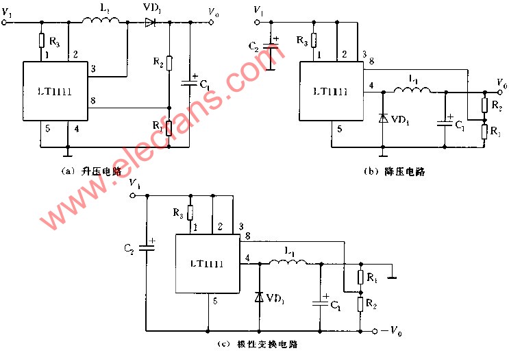 LT1111的典型应用电路