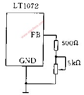 LT1072回掃穩(wěn)壓方式電路