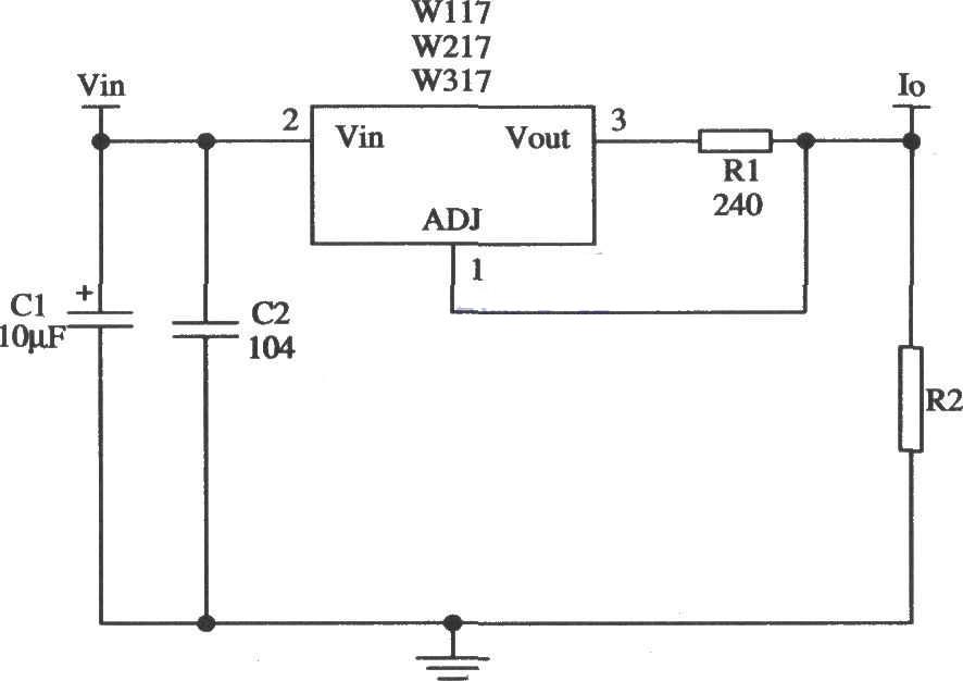 W117/W217/W317恒流源电路图
