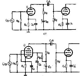 电子管阻容耦合放大器电路