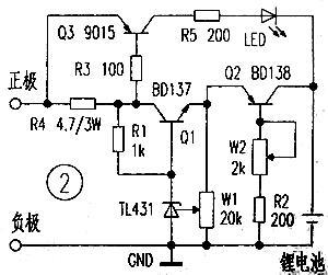 <b class='flag-5'>恒</b><b class='flag-5'>流</b><b class='flag-5'>恒压</b>的锂电池充电<b class='flag-5'>控制</b>电路原理图