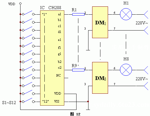 多敏固態控制器光電輸入的電路應用原理