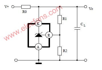 CW431CS可调稳压电源应用电路