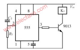 采用继电器和限流电阻构成的软启动电路