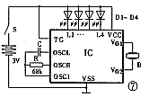 閃光電子陀螺電路圖