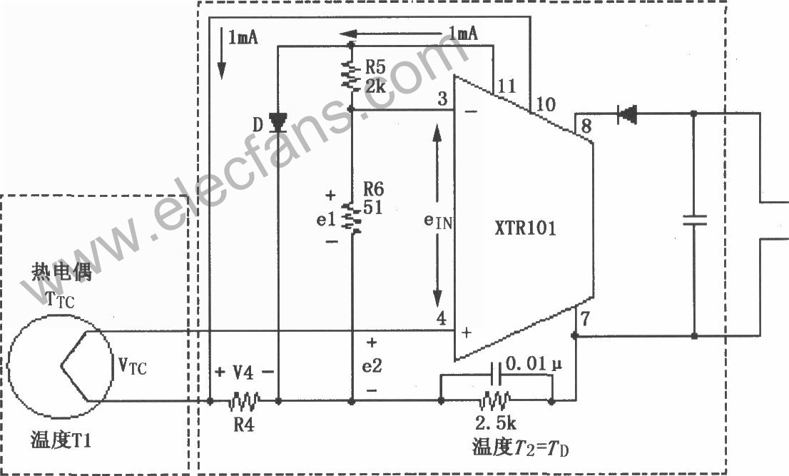 xtr101<b class='flag-5'>熱電偶</b> <b class='flag-5'>電路圖</b>