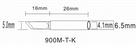 900M-T-K烙铁头