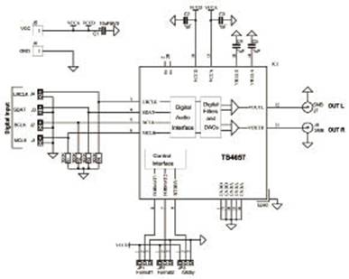 基于TS4657的高性能立体声DAC方案