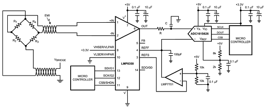 基于LMP8358的<b class='flag-5'>高精度</b>可編增益<b class='flag-5'>儀表</b><b class='flag-5'>放大器</b>設計方案