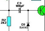 <b>簡單的晶體測試儀電路圖,Simple Crystal Tes</b>