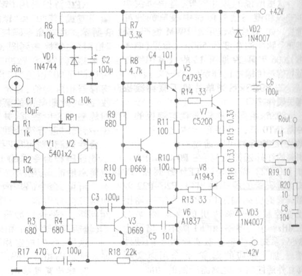 <b class='flag-5'>末</b><b class='flag-5'>級(jí)</b><b class='flag-5'>功率放大器</b>原理及電路