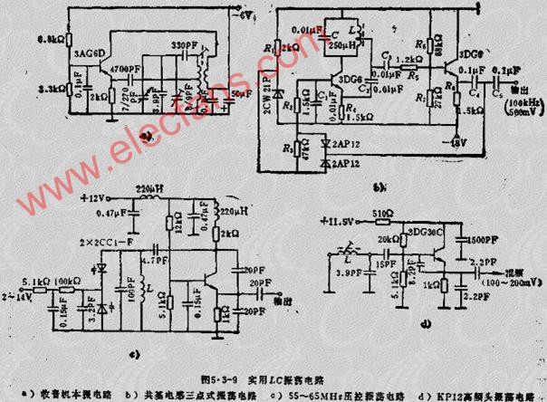 实用b class='flag-5'LC/bb class='flag-5'振荡电路/b