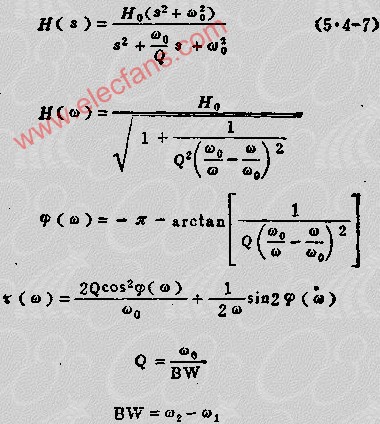 二<b class='flag-5'>阶</b><b class='flag-5'>有源</b><b class='flag-5'>滤波器</b>的传输函数