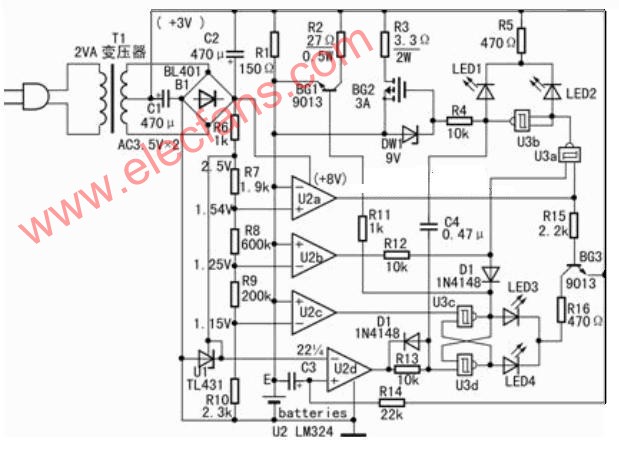 <b class='flag-5'>鎳氫電池</b><b class='flag-5'>智能</b><b class='flag-5'>充電</b><b class='flag-5'>電路</b>原理