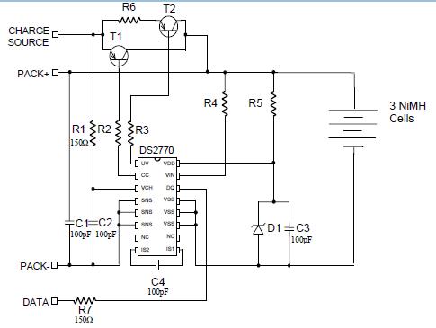 3节<b class='flag-5'>镍氢电池</b><b class='flag-5'>充电</b><b class='flag-5'>电路</b>图