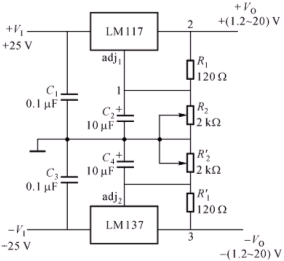 集成线性稳压电路原理及应用