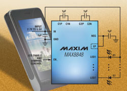 MAX8847/MAX8848 Backlight driv