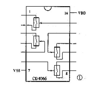 四雙向<b class='flag-5'>模擬</b><b class='flag-5'>開關</b><b class='flag-5'>CD4066</b>